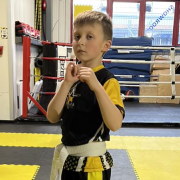Kid' kickboxing