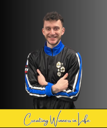 Mitchell Currie kickboxing instructor